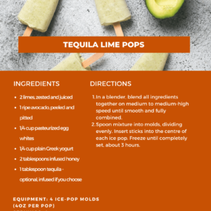 Cannabis Infused Tequila Lime Pops